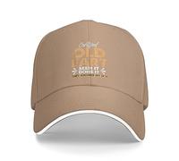 FWJZDSP Vecchio brontolone Certificato, L'Ho Visto Fare e Non riesco a ricordare Nulla di Tutto ciò, Cappello da Uomo e da Donna, Berretto da Baseball Regolabile, Cappello da Camionista