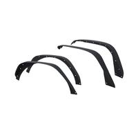 FWNERGUL Parafanghi piatti compatibili con Jeep Wrangler JL JLU 2018-2025 Kit parafanghi fuoristrada in alluminio nero testurizzato for auto pesanti