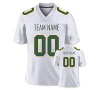 FwSYouMAI Personalizzata Maglietta da Football Americano Uniformi Nome della Squadra Personalizzato per Uomo e Donna e Bambino