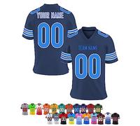 FwSYouMAI Personalizzata Maglietta da Football Americano Uniformi Nome della Squadra Personalizzato per Uomo e Donna e Bambino