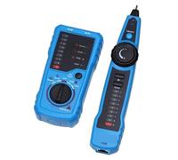FWT11 Tester For Cavi Di Rete Rilevatore RJ11 RJ45 Cat5 Cat6 Localizzatore Di Cavi Telefonici Tracer Toner Ethernet LAN Line Finder Identificazione Accurata(FWT11)