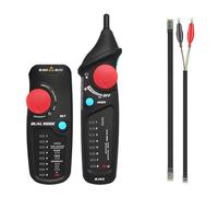 FWT81 FWT82 Localizzatore Di Cavi Di Rete Tester For Cavi RJ45 RJ11 Toner Telefonico Ethernet LAN Tester Analizzatore Rilevatore Di Linea Finder(FWT82 Digital-Analog)