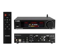 FX-Audio- DA06 MQA - Decoder audio completamente espandibile Dual AKM4493SEQ XU316 768 kHz/32 bit DSD512 Hi-Res reale simmetrico DAC con telecomando