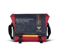 FX Creations GundamUC SINANJU MSN-06S borsa tracolla uomo, borsa messenger | grande capacità, nylon migliorato, scomparti multipli, antigoccia, multiuso, quotidiano/viaggi/lavoro/affari