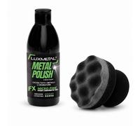 FX Metal Polish Pasta Verde 250g Tampone Manuale Acciaio Inox Alluminio Rame Kit