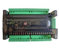 FX3U 48MR 48MT 24 ingressi 24 uscite con transistor relè RS232 RS485 38400bps PL C controllore logico programmabile 6AD 2DA(Transistor Output)
