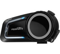 FX7 Interfono Moto, Interfono Mesh Da 2000 M per 10 Motociclisti, Condivisione M