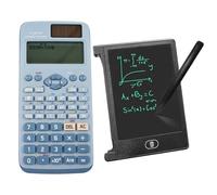 FX991-EX - Calcolatrice scientifica a batteria e a energia solare, con blocco note LCD da 4,4 pollici, FX-991EX Advanced Engineering/Scientific Calcolatrice 552 con blocco note per scuola e ufficio