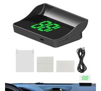 FxaumsGxuk Tachimetro Digitale Per Auto - Proiettore GPS HUD sul Parabrezza,Monitor Velocità Parabrezza Per Autostrada Viaggio Città Traffico,Entusiasti Veicoli Gestori Flotte Professionisti Impegnati