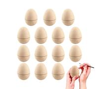 FxaumsGxuk Uova di Pasqua da Dipingere,Regalo Interattivo per Feste | 15 Pezzi Uova Decorative per Le Feste Primaverili,per Scrivania Camera da Soggiorno Casa Scaffale Bambini