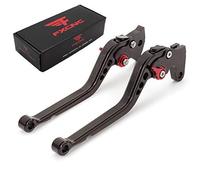 FXCNC Racing - Coppia di leve da moto per freno e frizione, lunghe e regolabili