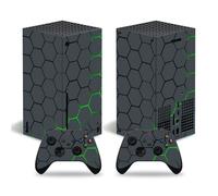 FXCON Cover Protettiva Vinile Decalcomanie Pelli Console per Xbox Series X Adesivo Avvolgente con Due Decalcomanie Controller Wireless Gratuite(01345) Skin Controller