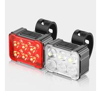 FXDSCA Luci Bicicletta Set per Merida eScultura 400 2021, Luce Bicicletta Impermeabile Anteriore e Posteriore Bici, Set di luci per Bicicletta per Guida Notturna,C Set