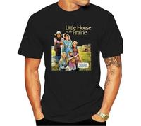 fxdszaszzdx Little House T Shirt Little House on The Prairie Little House on The Prairie on The Prairie TV Show TV Series 60s 70s Black XL