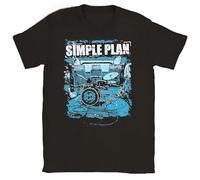 fxdszaszzdx Simple Plan 2025 Sydney, aus T-Shirt Black XL