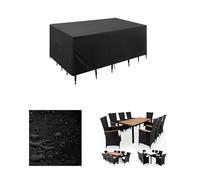 FXGZCJ Copertura per mobili da giardino 130x45x40cm 420D Oxford Copertura per panca da giardino, Copertura per divano da esterno Impermeabile antivento Antipolvere Protezione UV Resistente