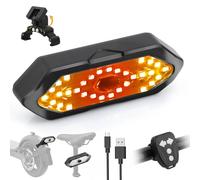 FXINRUIA Indicatore di direzione per scooter e con telecomando USB con base per parafango da 5 a 8 cm, accessorio per scooter con Xiaomi Ninebot, adatto solo per scooter