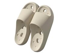 FXLLRY Ciabatte Summer Anti-slip Slifor Da Donna-khaki Gray-42-43 (adatto Per 41-42 Piedi)