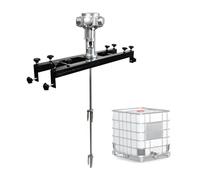 FXLUHAY Agitatore d'aria, Macchina pneumatica del miscelatore del serbatoio, Macchina di miscelazione della vernice, Miscelatore della vernice liquida Agitatore industriale pneumatico