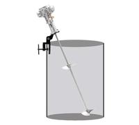 FXLUHAY Agitatore di vernice pneumatica della clip del barilotto del miscelatore della vernice, Agitatore dell'aria della vernice agitatore della vernice, Macchina di miscelazione di rivestimenti