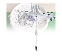 FXLUHAY Macchina di agitazione della vernice, Agitatore dell'aria, Miscelatore pneumatico della staffa, 1/2HP 3/4HP 1HP Agitatore Paint Mix Tool, Mixer pneumatico professionale (H006)