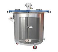 FXLUHAY Miscelatore pneumatico per vernice, Agitatore d'aria da 265 galloni, miscelatore a staffa, strumento di miscelazione della vernice, speciale per grandi secchi aperti