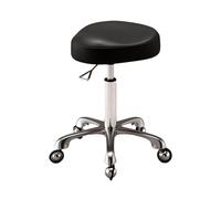 FXLUHAY Saddle Chair,Liftable Saddle Stool with Wheels, Height and Loading Capacity 165ibs for Home Office Salon Shop(Color 3)