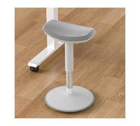 FXLUHAY Sedia a sella mobile, sgabello girevole for taglio da salone, sella sollevabile, capacità di carico 300 libbre for studio parrucchiere ufficio casalingo(Color 1,H-56-82cm)