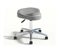 FXLUHAY Sedia a sella, sedia da ufficio, sedia da scrivania, sgabello, sedia girevole for massaggi, for centri estetici, tatuaggi, ciglia, cliniche dentistiche, centri benessere, studi.(D)