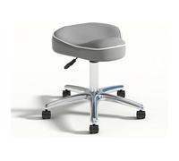 FXLUHAY Sedia da ufficio, sedia da scrivania, sgabello a sella, sedia girevole for massaggi, for estetista, tatuaggi, ciglia, dentisti, studi, sgabello idraulico su ruote(D)