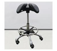 FXLUHAY Sedia girevole, sgabello regolabile in altezza, sedile inclinabile con poggiapiedi, ruote for salone, casa, ufficio, dentista(Medium)