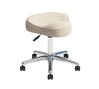 FXLUHAY Sedia sgabello a sella con ruote idrauliche regolabili adatta for uffici, studi di trucco, interni ed esterni