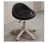 FXLUHAY Sgabello a sella, altezza regolabile, con supporto for la schiena, sedia girevole for parrucchieri, ufficio, comode attività al bancone, bellezza(F)