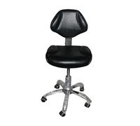 FXLUHAY Sgabello da disegno multiuso for ufficio e spa con cuscino for schienale e ruote, sedia da salone di bellezza ad alto comfort da 19"~24", sedia for stilisti odontoiatrici, tatuatori(Style3)