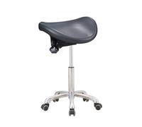 FXLUHAY Sgabello da sella, sedia da lavoro girevole a 360°, for medici, centri estetici, centri benessere,