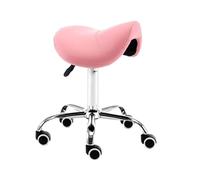 FXLUHAY Sgabello ergonomico viola for toeletta, poggiapiedi, sgabello girevole con altezza idraulica regolabile, perfetto for uffici e studi di trucco, design elegante e confortevole.