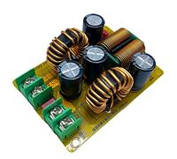 Fxndknjks Filtro Pass-Bas DC LC 20A EMI elimina le interferenze elettroniche Alimentazione di commutazione DC Amplificatore audio per auto EMC 12V 24V