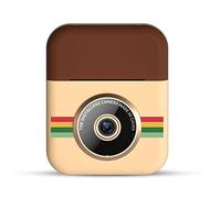 FXNFXLA Fotocamera per Stampa istantanea per Bambini Mini Fotocamera Digitale con Registrazione Video HD Carta Fotografica Termica a Doppia Lente Regalo di Compleanno Ragazzi Ragazze