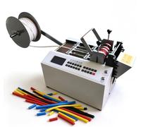 FXNFXLA Macchina Automatica per Il Taglio di Tubi Termorestringenti | Tagliatubi E Tagliacavi Elettrico Con Display LED E Controllo a Microprocessore, Per Guaine, Gomma, Plastica E Cavi