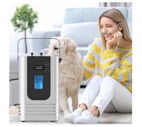 FXNFXLA Macchina per Inalazione di Idrogeno da 450 Ml/Min, Dispositivo Portatile per La Respirazione di Idrogeno, Generatore di H2 Ad Alta Purezza al 99,99%, Inalatore di Idrogeno Molecolare