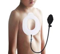 FXNFXLA Tutore per Ortesi per Petto Escavato, Campana per Vuoto per Petto Escavato, Tutore per Sterno Infossato per Adulti E Bambini, Correzione Fisica del Petto Escavato, Pressione Regolabile S