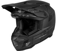 FXR 6D ATR-3 Carbon Casco da motocross, nero, Taglia L