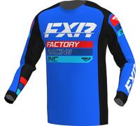 FXR Clutch 2023 Maglia Motocross, blu/nero, Taglia L