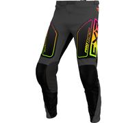 FXR Clutch 2024 Pantaloni Motocross Bambini, nero-giallo, taglia XS 29