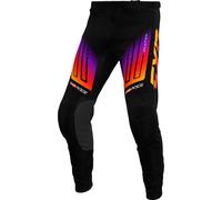 FXR Clutch 2025 Pantaloni Motocross Bambini, Arancione/viola, Taglia 5