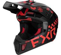 §Casco Cross FXR Clutch Gladiator Rosso Nuke§