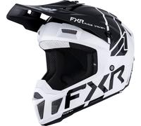 FXR Clutch MX, casco da motocross per giovani XL male Bianco/Nero