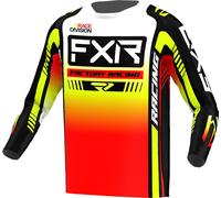 FXR Clutch Pro 2023 Maglia Motocross, giallo/nero/bianco, Taglia XS