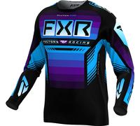 FXR Clutch Pro 2024 Maglia Motocross, nero/blu, Taglia XL