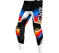 FXR Clutch Pro 2024 Pantaloni Motocross, nero-bianco-rosso-blu, taglia 40 per maschi